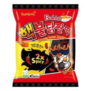 Samyang Zzaldduk Hot Chicken 2x Spicy Flavor Snack 80g