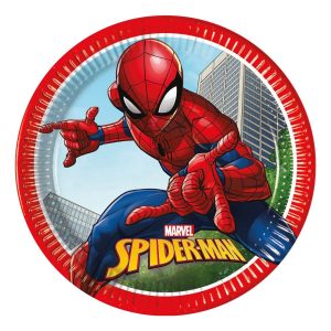 Papperstallrikar Spiderman 8-pack