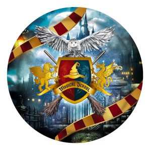 Papperstallrikar Magical School 6-pack