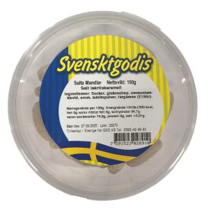 Svenskt Godis Klassiker - Salta Mandlar 150g
