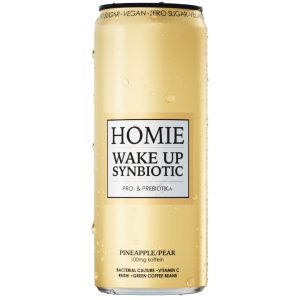 Homie Wake Up Synbiotic Pineapple/Pear 33cl