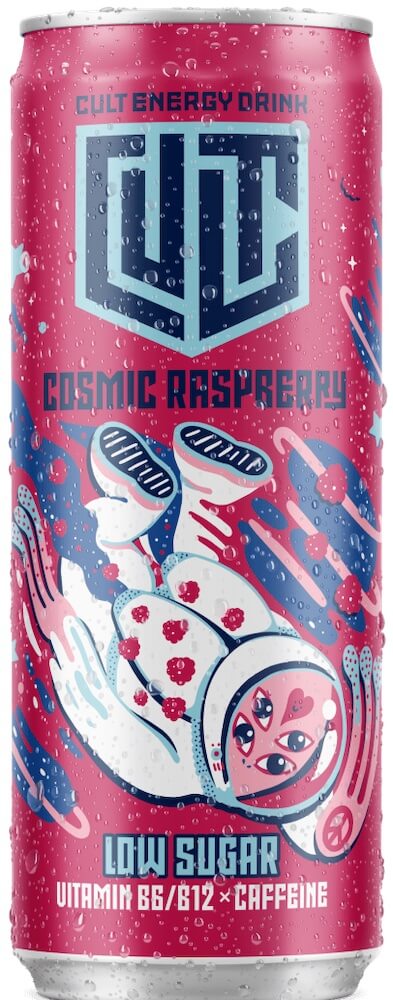 CULT Energy Cosmic Raspberry 33cl(BF:2025-04-14)