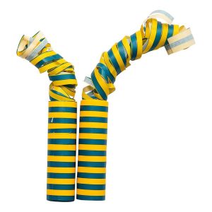 Serpentiner Blå/Gul