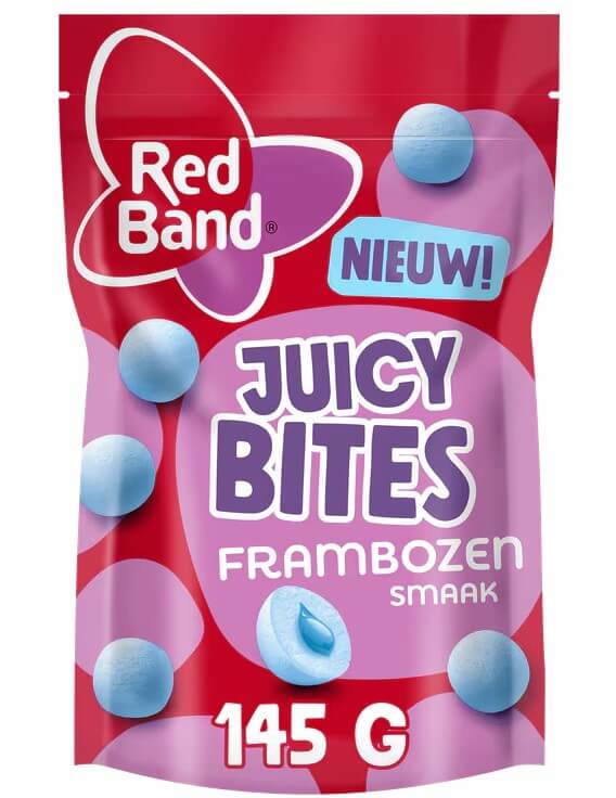 Red Band Juicy Bites Berries Blue 145g