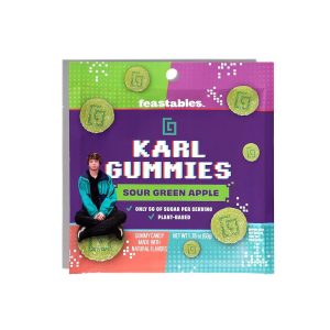 Feastables Karl Gummies - Sour Green Apple 50g