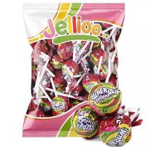 Super Gum Lollipop Gum Cola 53st