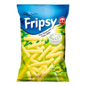 Crispy Fripsy Sourcream & Onion 120g