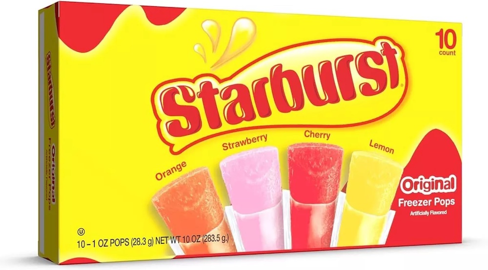 Starburst Freezer Pops 283g