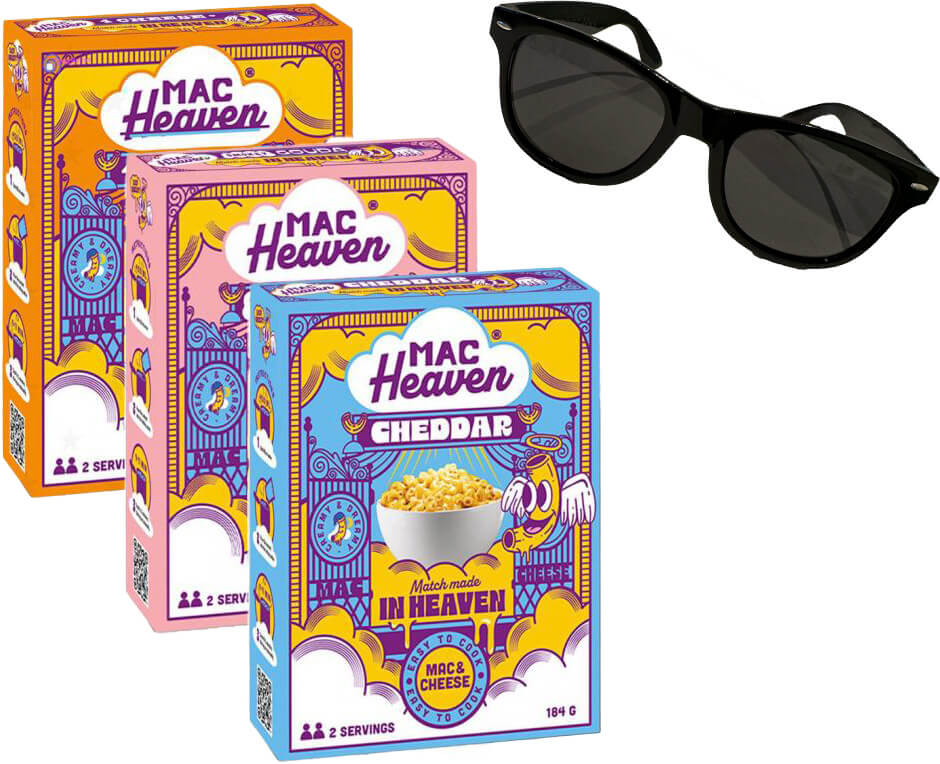 Mac Heaven 3-pack + solglasögon
