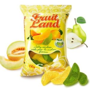 Fruit Land - Fruktmarmelad med Päron & Melon 150g