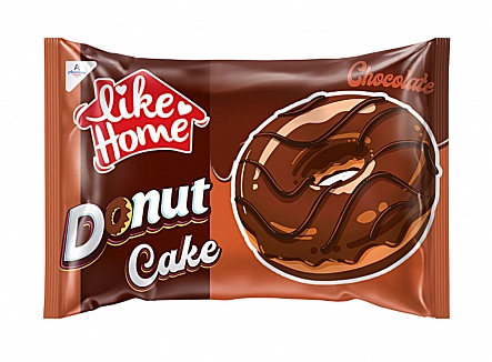 Like Home Donut Cake Chocolate 40g (BF: 2025-02-20)