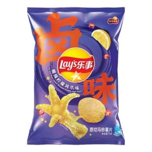 Lays Potato Chips Lemon Chicken Feet Flavour 70g
