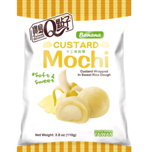 Taiwan Dessert Banana Custard Mochi 110g