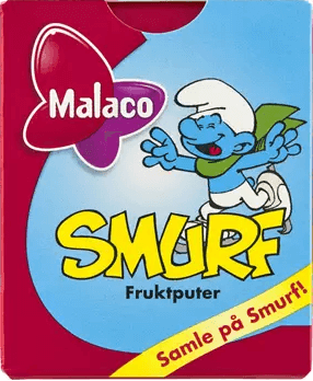 Malaco Smurf Fruktputer 20g
