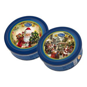 ONLY Butter Cookies Christmas Tin Mixed Box 454g