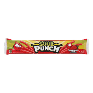 Sour Punch Straws Strawberry 57g