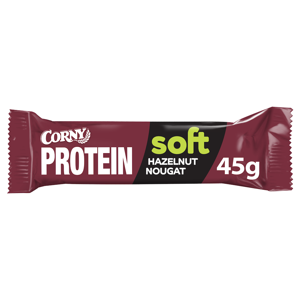 Corny Soft Protein Hazelnut Nougat 45g