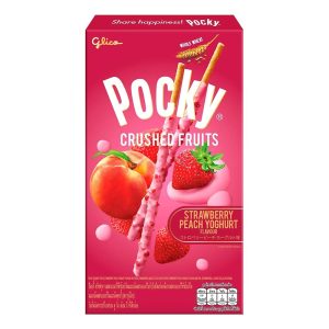 Pocky Crushed Strawberry Peach Yoghurt 38g