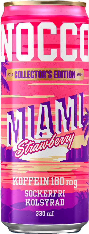 NOCCO Miami Strawberry 2024 Collectors Ed 33cl