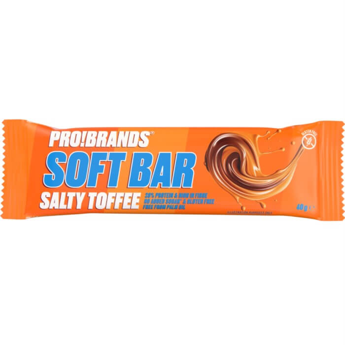 Pro Brands Soft Bar Salty Toffee 40g