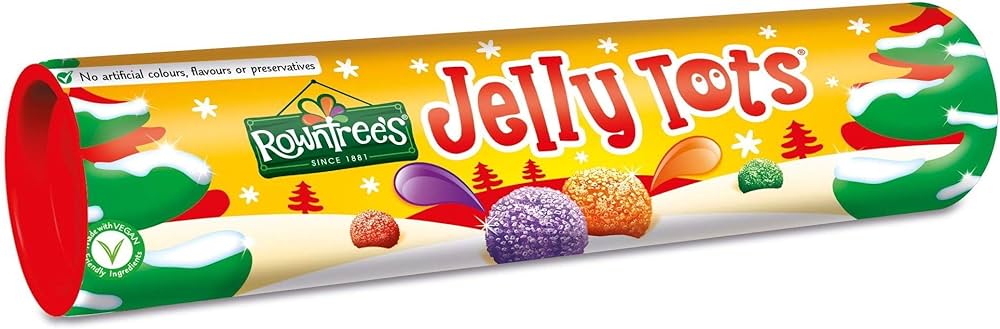 Rowntree Jelly Tots Rulle 115g (BF: 2025-03-31)