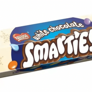 Smarties White Chocolate Giant Hexatube 120g