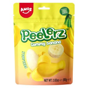 Peelerz Peelable Gummy Banana 80g