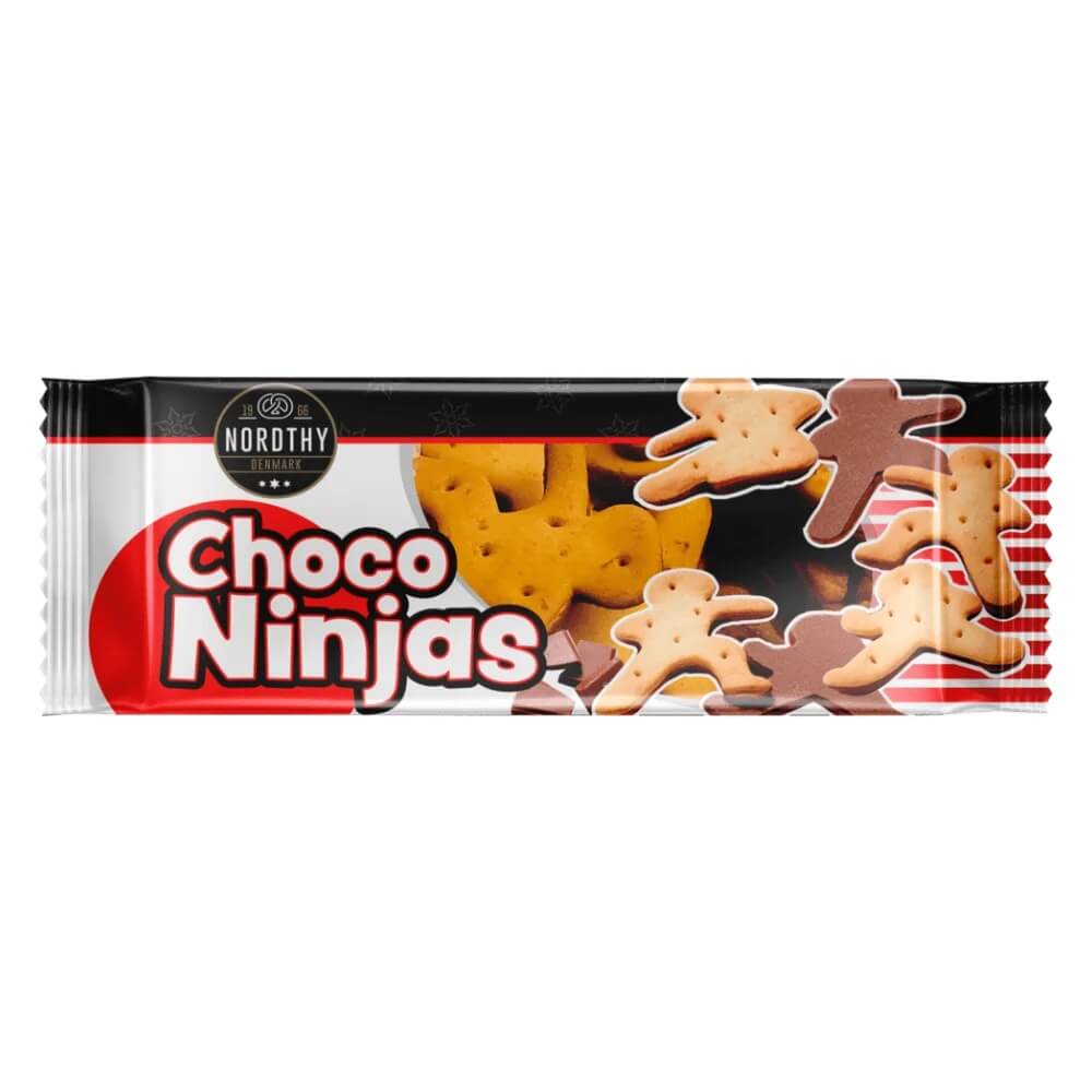 Nordthy Choco Ninjas Biscuits 105g