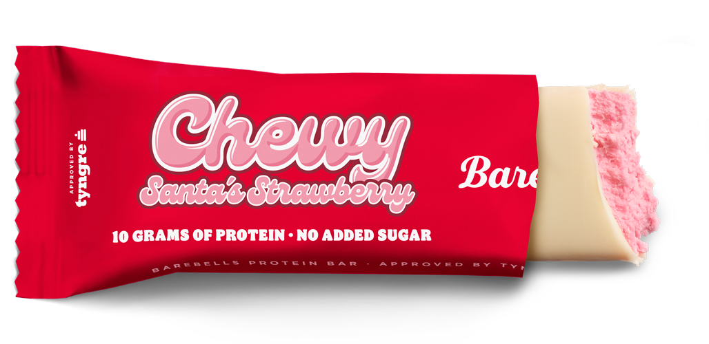 Barebells Protein Bar Strawberry Chewy Santa 40g