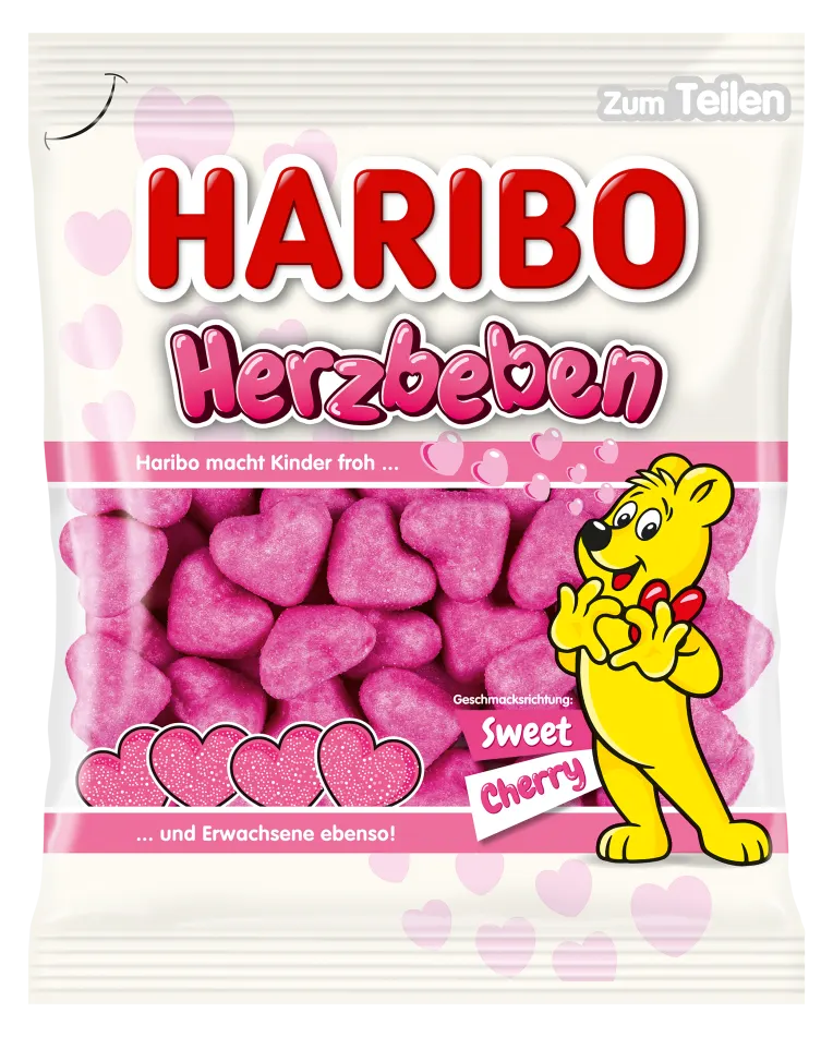 Haribo Herzbeben Sweet Cherry 160g