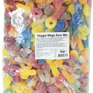 S&C Veggie Mega Sour Mix 2kg
