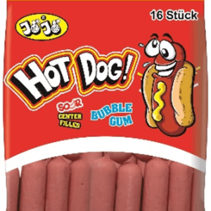 Jojo Hot Dog Bubblegum 80g
