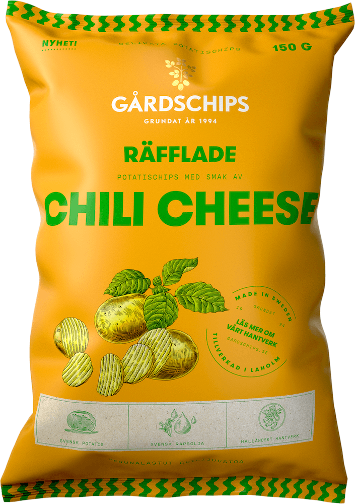 Gårdschips Chili Cheese 150g