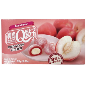 Taiwan Dessert - Mico Mochi Peach Flavour 80g