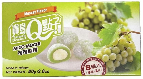 Taiwan Dessert - Mico Mochi Muscat Flavour 80g