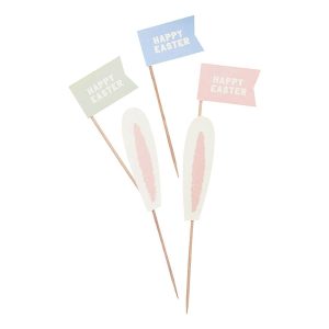 Cocktailpinnar Happy Easter 12-pack