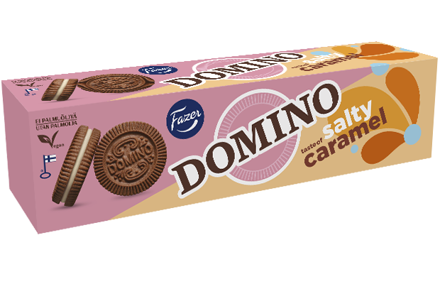 Fazer Domino Salty Caramel 120g