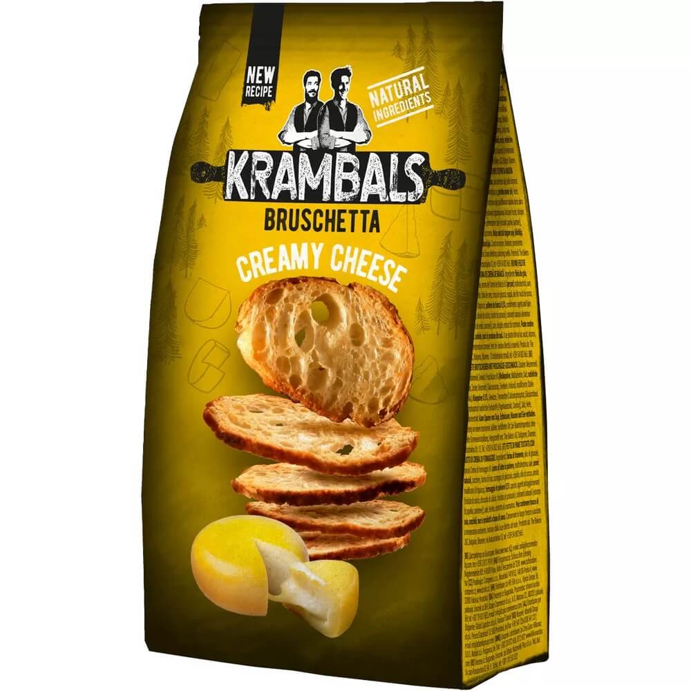 Krambals Bruschetta - Creamy Cheese 70g