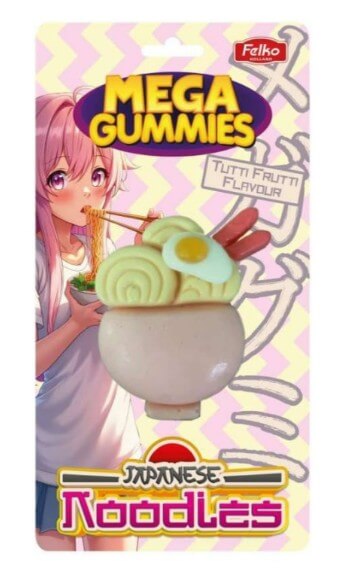 Felko Mega Gummies Japanese Noodles 120g