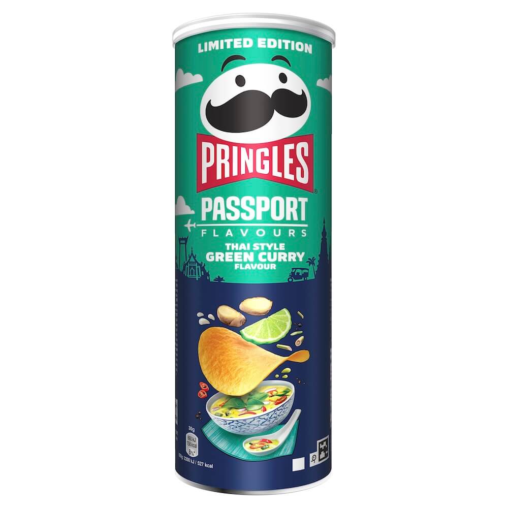 Pringles Thai Style Green Curry Flavour 164g