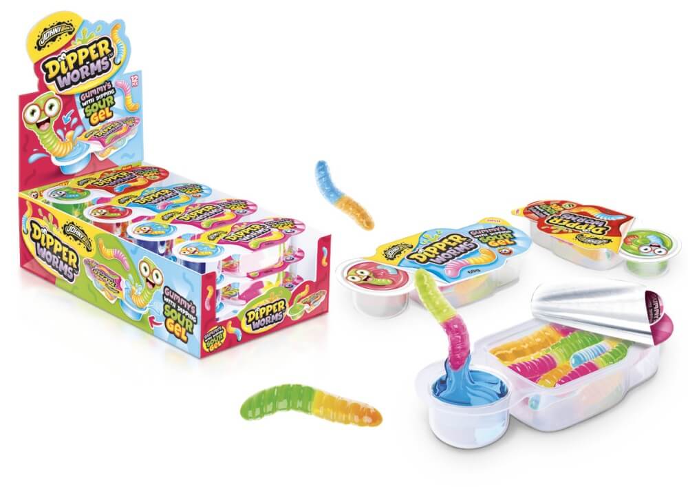 Johny Bee Dipper Worms 60g (1st)