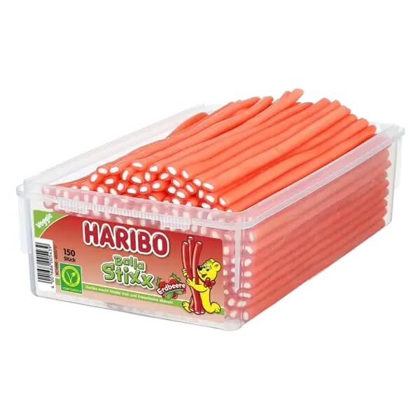 Haribo Balla-Stixx ErdBeere (Jordgubb) 1.125kg