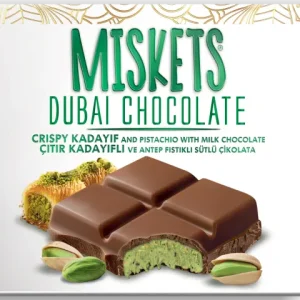 Dubai Choklad Miskets 100g