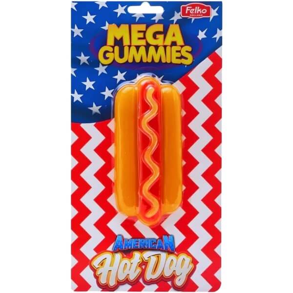 Felko Mega Gummies American Hotdog 120g