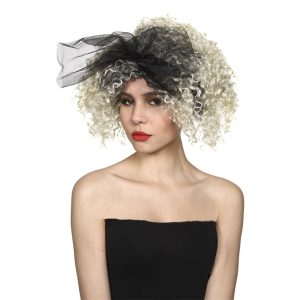 80&apos;s Material Girl Peruk - One size