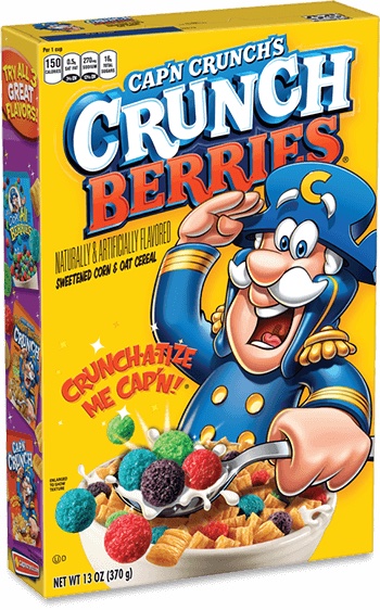 Cap N Crunch Crunch Berries 334g