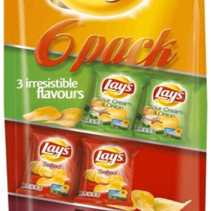 Lays 6-pack 165g