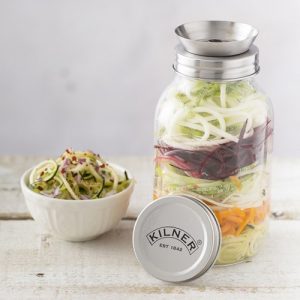 Spiralizer med glasburk - Kilner