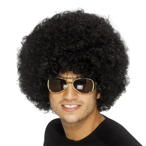 Afroperuk Svart - One size