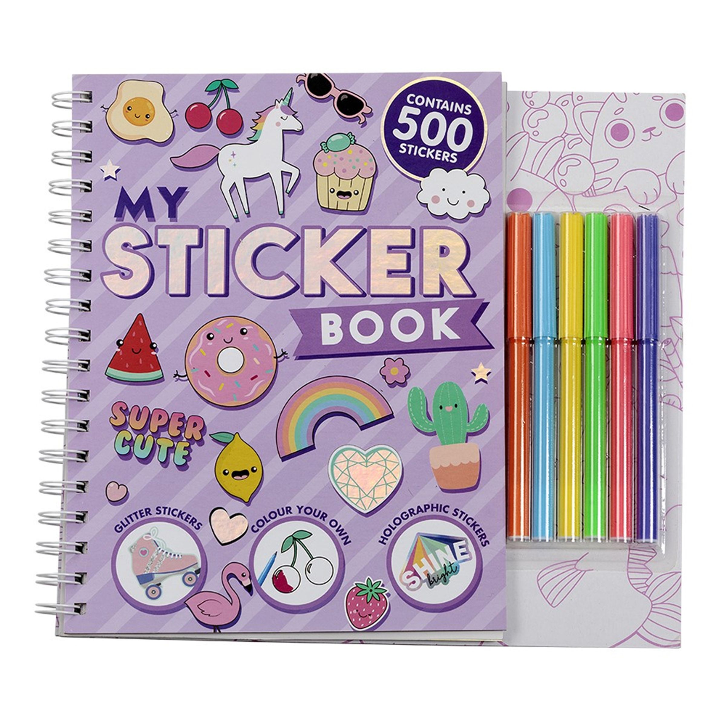 Aktivitetsbok Stickers